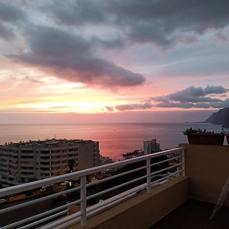 Panomaric Sea View - Sol Apartment Puerto de Santiago  Luaran gambar