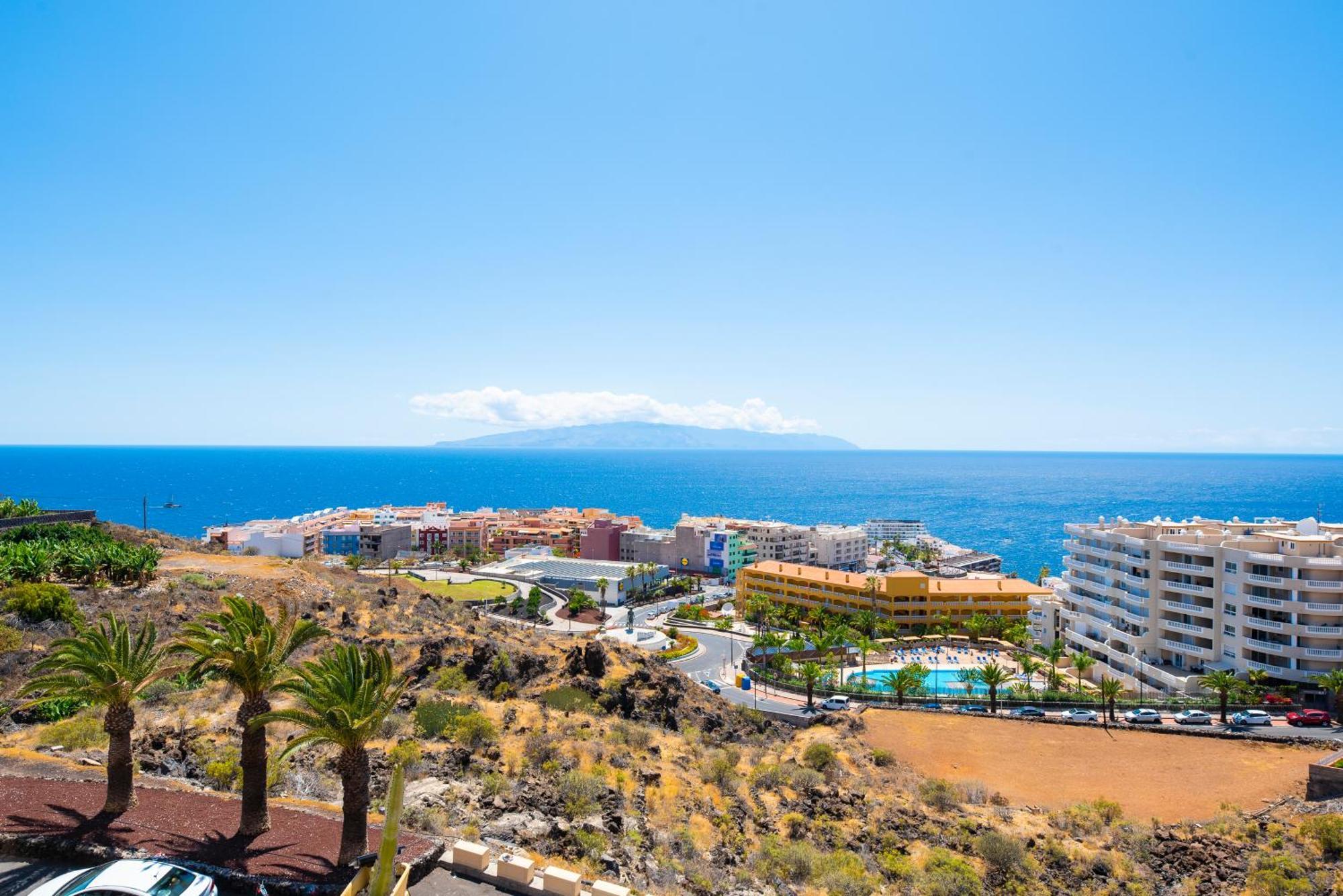 Panomaric Sea View - Sol Apartment Puerto de Santiago  Luaran gambar