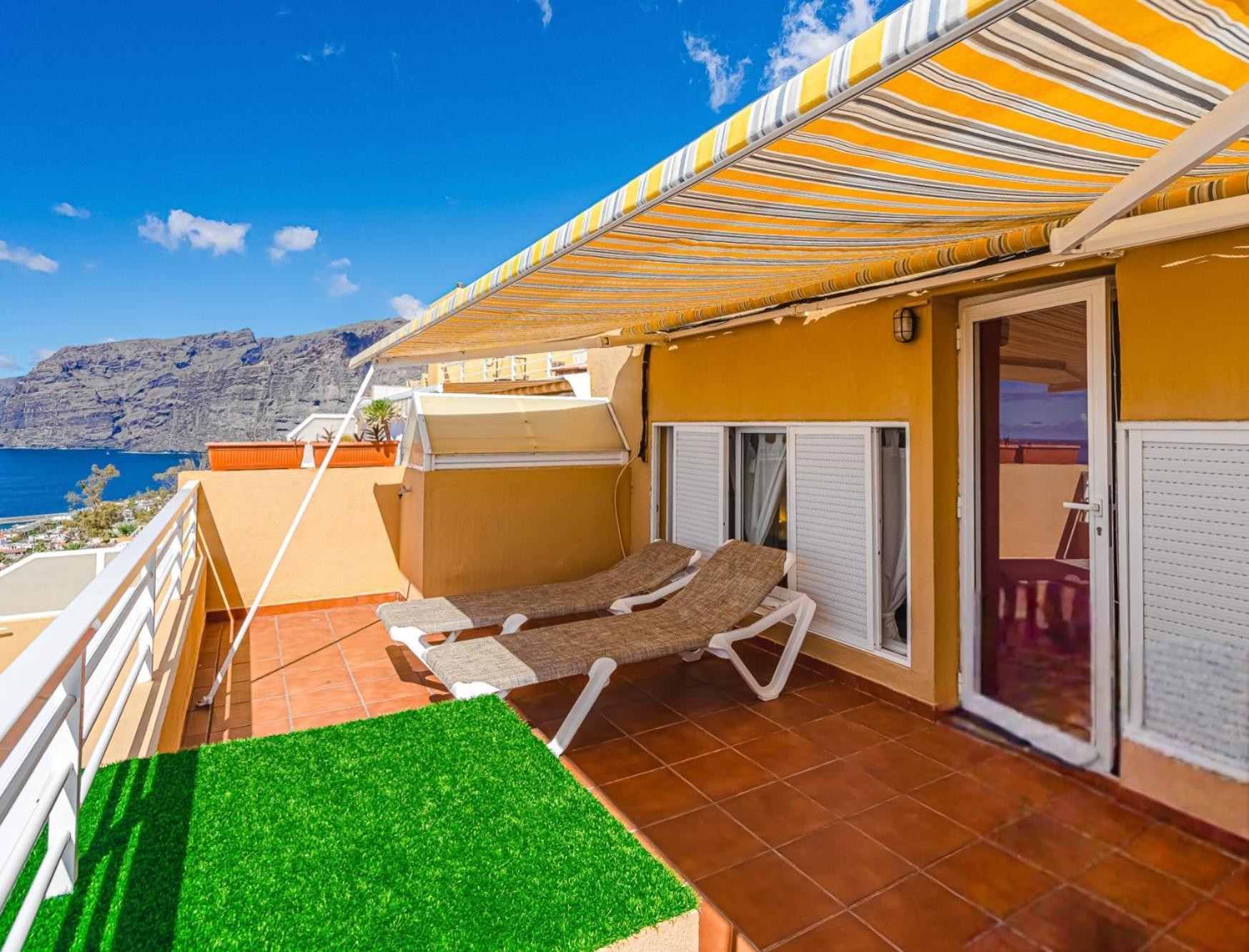 Panomaric Sea View - Sol Apartment Puerto de Santiago  Luaran gambar